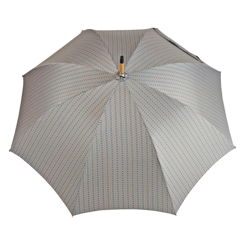 Parapluie avec poignée en marron pelé – Image 4